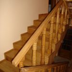 Oak staircase