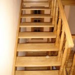Oak staircase