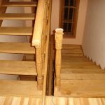 Oak staircase