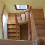 Natural beech staircase - Scari din lemn Suceava Natural beech staircase