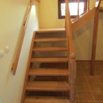 Natural beech staircase - Scari din lemn Suceava Natural beech staircase