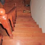 Cherry colour beech staircase
