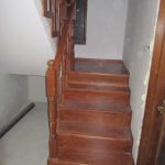 Stained oak staircase