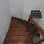 Oak colour beech staircase - Scari din lemn Suceava Oak colour beech staircase