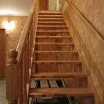 Steamed beech staircase, turned balusters - Scari din lemn Suceava Steamed beech staircase, turned balusters