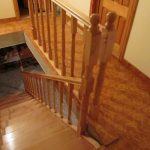Steamed beech staircase, turned balusters - Scari din lemn Suceava Steamed beech staircase, turned balusters