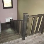 Dark wenge colour ash covering - Scari din lemn Suceava Dark wenge colour ash covering