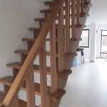 Beech staircase on wooden stringers - Scari din lemn Suceava scari-interioare-din-lemn-suceava-img_2638