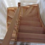 Beech staircase with a 180 degree turn - Scari din lemn Suceava scari-interioare-din-lemn-suceava-img_3083