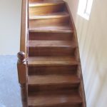 Golden oak colour beech staircase, with risers - Scari din lemn Suceava scari-interioare-din-lemn-suceava-img_3113