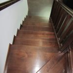 Walnut colour beech covering, without risers 7