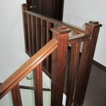 Walnut colour beech covering, without risers 6