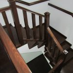 Walnut colour beech covering, without risers 4